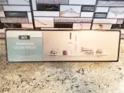 Bath Tempered Glass Shelf 'Satin Nickel' finish 20in L x 4.9in W