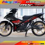 山葉 雅馬哈 MX KING 150 摩托車變體條紋貼紙清單 YAMAHA MX KING 150