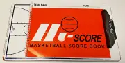 VTG Basketball Coaches Dry Erase Board & a Hi-Score Scorebook Coach's Set New