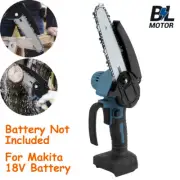 6" Brushless Cordless Chainsaw Woodworking Garden Logging For Makita 18V Battery