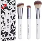 Makeup Brushes 3Pcs Foundation Contour Brush& Concealer Brush& Blusher Brush Fac