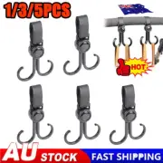 Portable Stroller Hooks for Hanging- Diaper Bags Stuff-Organizer Groceries QS
