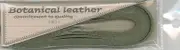 Marchen Art Botanical Leather Cord Flat Leather Cord 5mm Width 814-Green