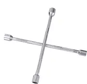 Lug Wrench, Lug Nut Wrench | Car Lug Wrench Vehicle Tire Wrench, General Strong Lug Wrench, Anti-Slip 4-Way High Strength Extension Tire Lug Wrench