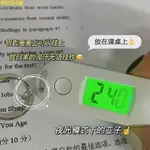 可夜光小掛表 便攜式迷你電子小時鐘 桌面工作學習考試時間表靜音鐘