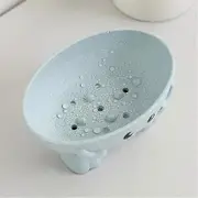 cartoon soap dish soap holder bottom hole