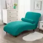 Stretch Armless Chair Cover Elastic Velvet Chaise Longue Cover Sofa Slipcovers