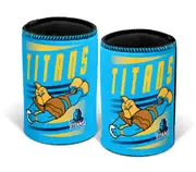 Gold Coast Titans NRL Retro Mascot Beer Can Bottle Cooler Stubby Holder Cosy