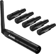 Donner DMX Wireless Controller Transmitter + 5 Receivers With Battery Light Dome