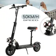 Electric Scooter Off Road 1500W 50KM/H Foldable Portable Adult Commuter E-Bike
