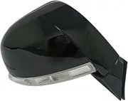 Auto Door Wing Rear View Mirror Assembly Compatible For Chevrolet Captiva 2008-2017 Car Rearview Side Mirror Assembly 96818101 96818102(Black-6PINS-Right)
