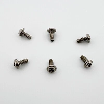 Auto World Body Screws with Shoulder for ThunderJet Chassis - Pack of 6 Screws