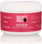 100% Real Flaxseed Gel | Defines Curls | Moisturizing | Curl Activator | Flake Free Curl Gel