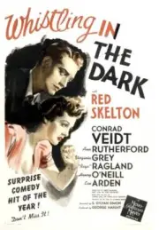 Whistling In The Dark poster Red Skelton Ann Rutherford 1941 Movie Photo