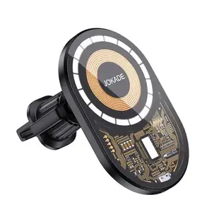 【高雄3C】JOKADE 新款無線充電磁性車載支架 防滑穩定快速充電 適合各種手機