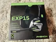Evo Core Phenom EXP15 Gaming Headset w/ Boom Mic Compatible with PS4 Xbox GREEN