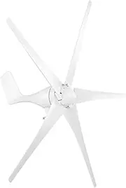 Windmill Generator 5 Small Wind Turbines Industrial Energy Equipment 800W for Boats and Cabins Charging (24V)