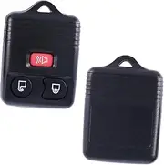 HAWILLOSCH 2Pcs Remote key Replacement with Buttons for Vehicles Keyless Entry Clicker Transmitter Complete Remotes with Battery Compatible with