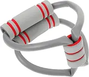 GOOHOCHY Colored Yoga Resistance Band Elastic Stretch Exercise Strap for Women for Workout Rehabilitation and Flexibility Training Portable Design for Home and Outdoor Use