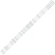ZJSCNBE LED Backlight Strip for H55BE7200 H55BE7400 U55E9000H H55BE7000UK H55BE7000IL HD550V1U51-T0L4 T0L2B1 CRH-BX55V1U513030T04128CL-R
