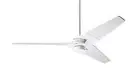 Modern Fan Company Torsion Gloss White 52" Ceiling Fan with Remote Control