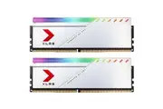 PNY XLR8 32GB (2x16GB) DDR4 UDIMM 3600Mhz RGB CL18 1.35V Silver Heat Spreader Gaming Desktop PC Memory