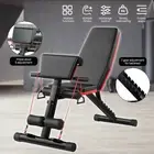 Adjustable ADKING Weight Press Bench Fitness Incline Sit up Gym Equip Flat 2024