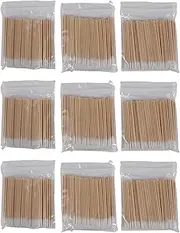 Mellisso 900Pcs Cosmetics Permanent Makeup Health Care Ear Jewelry Cleaning Stick Bud Tip Kapok Cotton Swab