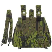 WWII German Elite Army FALLSCHIRMJAGER LUFTWAFFE BREAD BAG Spring Oakleaf Camo