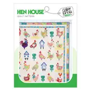 Hen House Applique Quilt Pattern by Claire Turpin Design Quilting Sewing Craft DIY