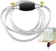 Siphon Pump For Oil - Liquid Sucker Transfer Pump, Manual Hose Pump | Large Bore Ball Transfer Tool For Lawn Mowers Hedge Trimmers Irrigation, Portable Liquid Extractor For Water, Out