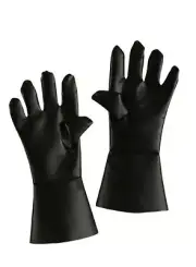 Black Costume Hazmat Gloves