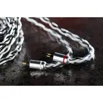 (可詢問客訂)CRYSTAL CABLE DOUBLE DUET MMCX/CIEM 3.5MM耳機升級線1.2M