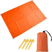 EZONEDEAL 59" X 56" Beach Blanket Waterproof Sandproof Adults Picnic Mat for ...