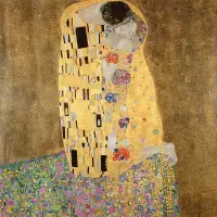 在飛比找博客來優惠-克林姆Klimt 吻-30*30cm