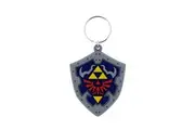 The Legend Of Zelda Hylian Shield Keyring (Blue/Grey) (One Size)