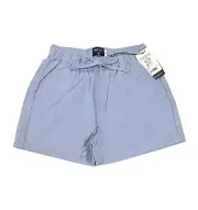 United By Blue Women's 3" Organic Pull-On Shorts - Striped/Chambray L