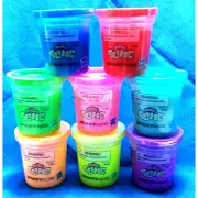 Lot of 8 Play Doh Slime 3 1/5 ounce containers of slime