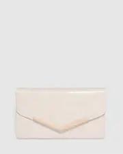 Ivory Kiah Arrow Clutch Bag
