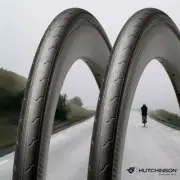 2x Hutchinson Challenger Road Tyres 700 x 28c Ultra Endurance 28mm Tube Type
