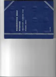Whitman Washington Quarter Coin Folder #3 Starting 1960