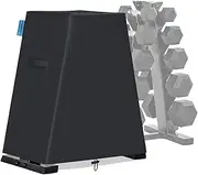 VeyoStories Dumbbell Rack Dust Cover, Dumbbell Weight Rack Cover, A-Frame Dumbbell Rack Cover, Designed Specifically for Home Gym Dumbbell Set Brackets - Waterproof and Dustproof Cover (Cover Only)