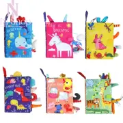 Baby Books Touch & Feel Tummy Time Books Early Learning Sensory Book 0-36 Months