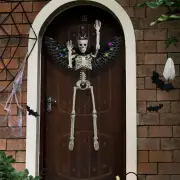 Full Body Poseable Halloween Decor Life Size Skeleton for Home Porch Yard