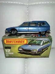 MATCHBOX SUPERFAST #12 CITROEN CX STATION WAGON YELLOW INT EXCELLENT BOXED 1979