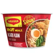 Spicy Malaysian Instant Noodles Bowl – Rich Curry Flavor – Halal Certified