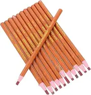 12 Pack Hand-torn Wax Crayons Easy Peel-off No Sharpener Needed for School Office Home
