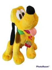 Disney Junior Mickey Mouse Clubhouse Pluto Stuffed Animal Pluto Dog Plush 8” NWT