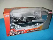1956 CHEVY BEL AIR 1:24 JADA OPENING HOOD, DOORS & TRUNK, ORIGINAL WHEELS!