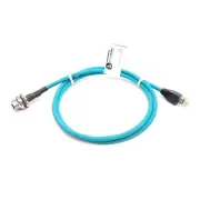 Lumberg 0985 706 104/1M Ethernet Cable Cat5e, M12 4-Pin Female to RJ45 8-Pin, 1m